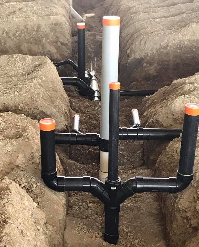 Scott Lattimer Plumbing — underground drain rough-in